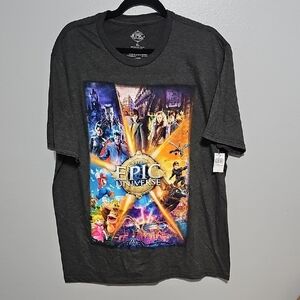 Epic Universe Universal XL Nwt Graphic T-Shirt